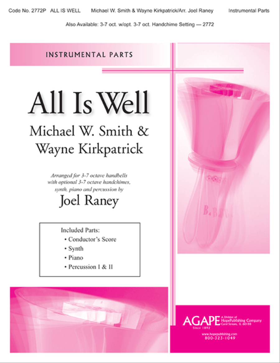 All Is Well Handbell Choir scores gallery preview page 1