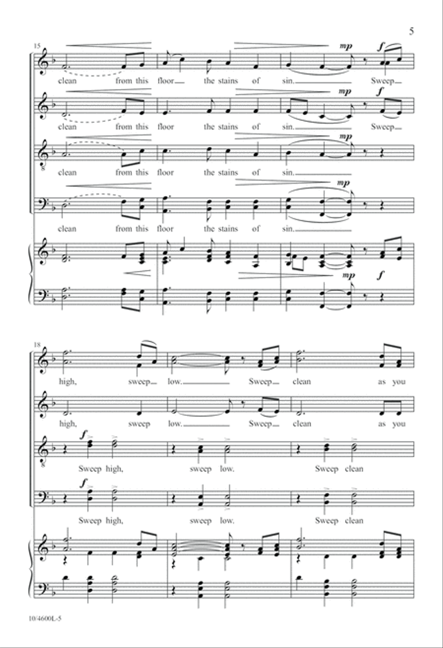Bow Down Low Bow Down Low Divisi scores gallery preview page 5