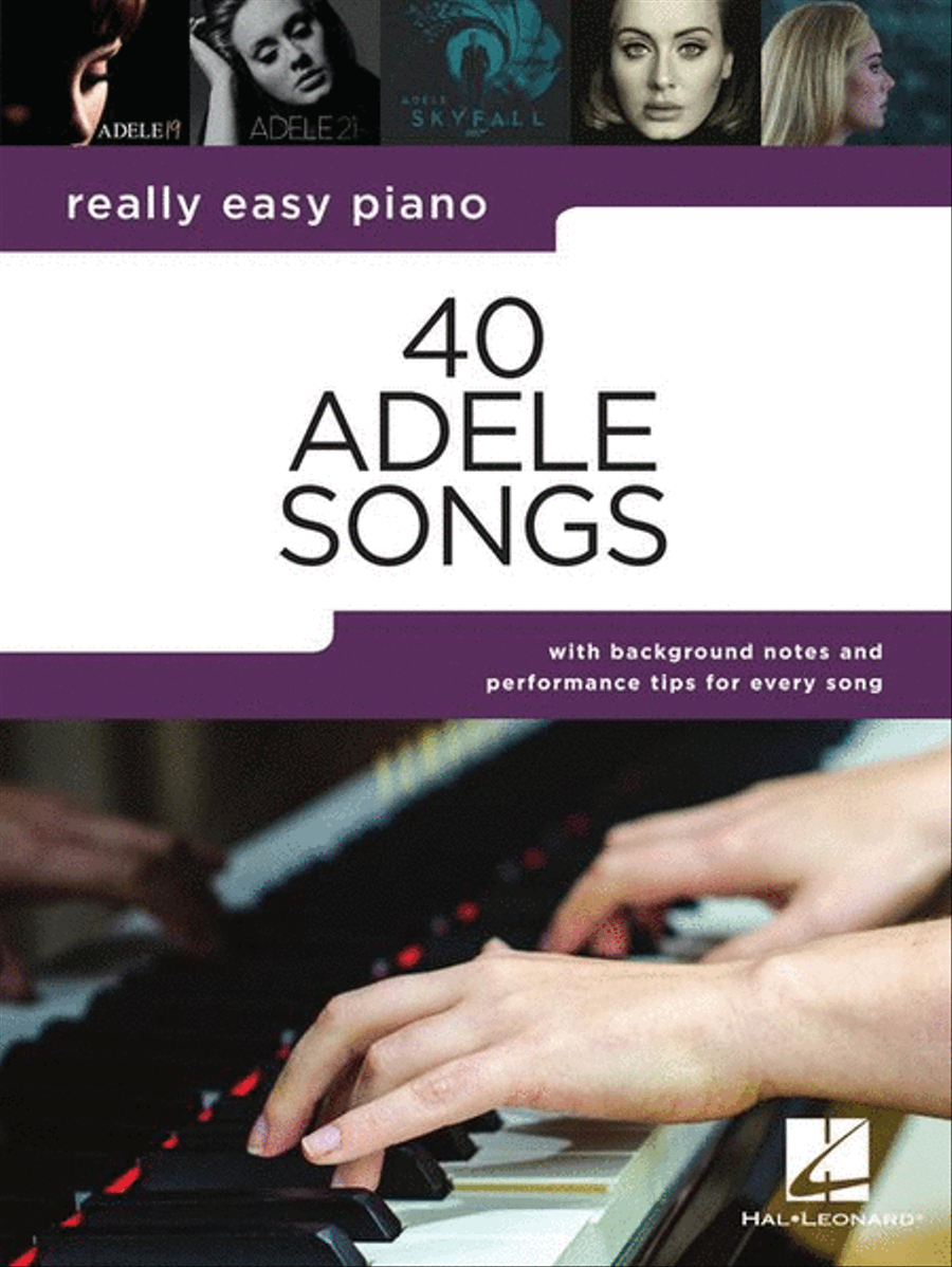 40 Adele Songs - Really Easy Piano Easy Piano scores gallery preview page 2
