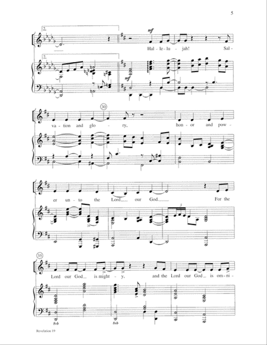 Revelation 19 Revelation 19 3-Part scores gallery preview page 5