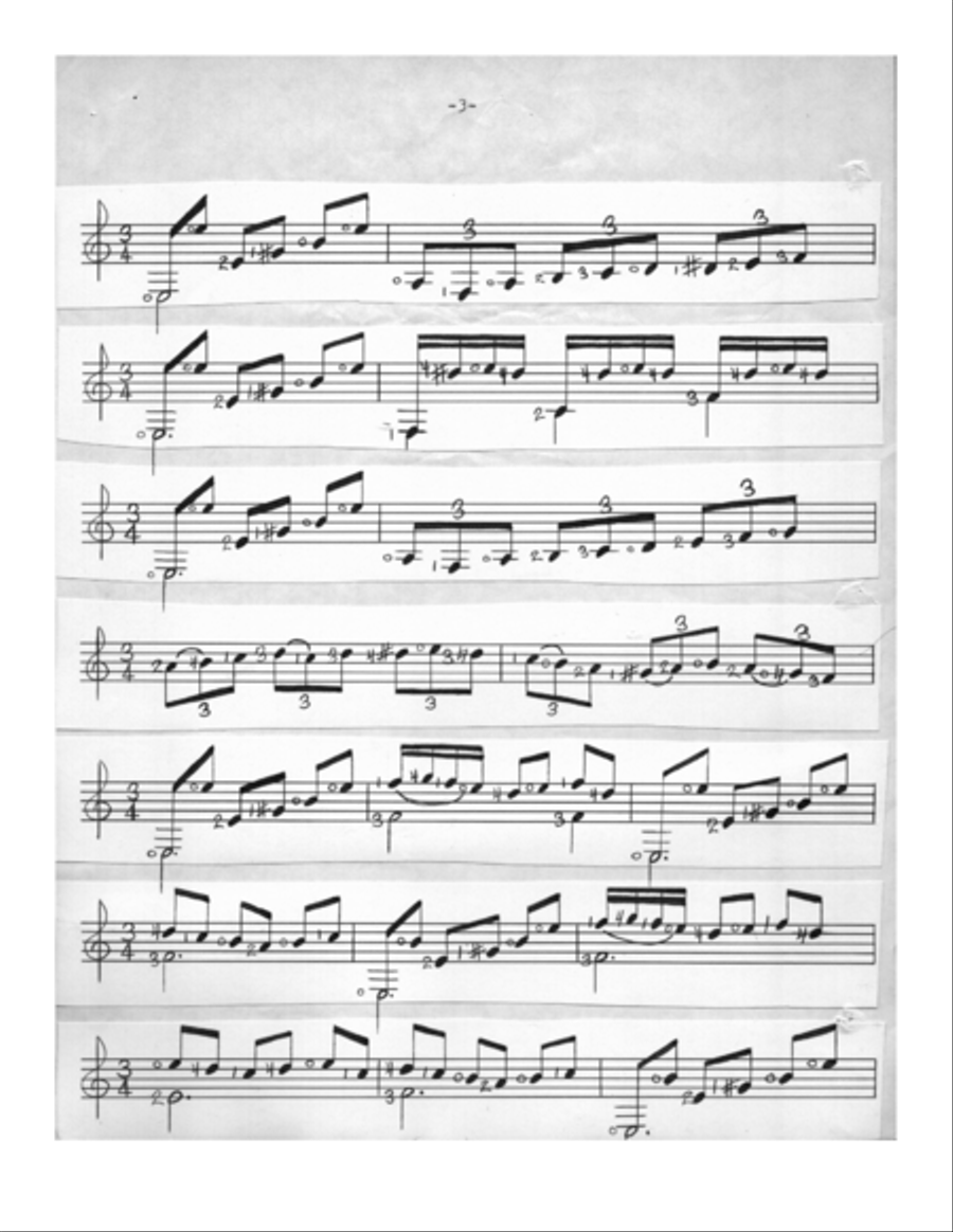 Soleares Acoustic Guitar scores gallery preview page 3