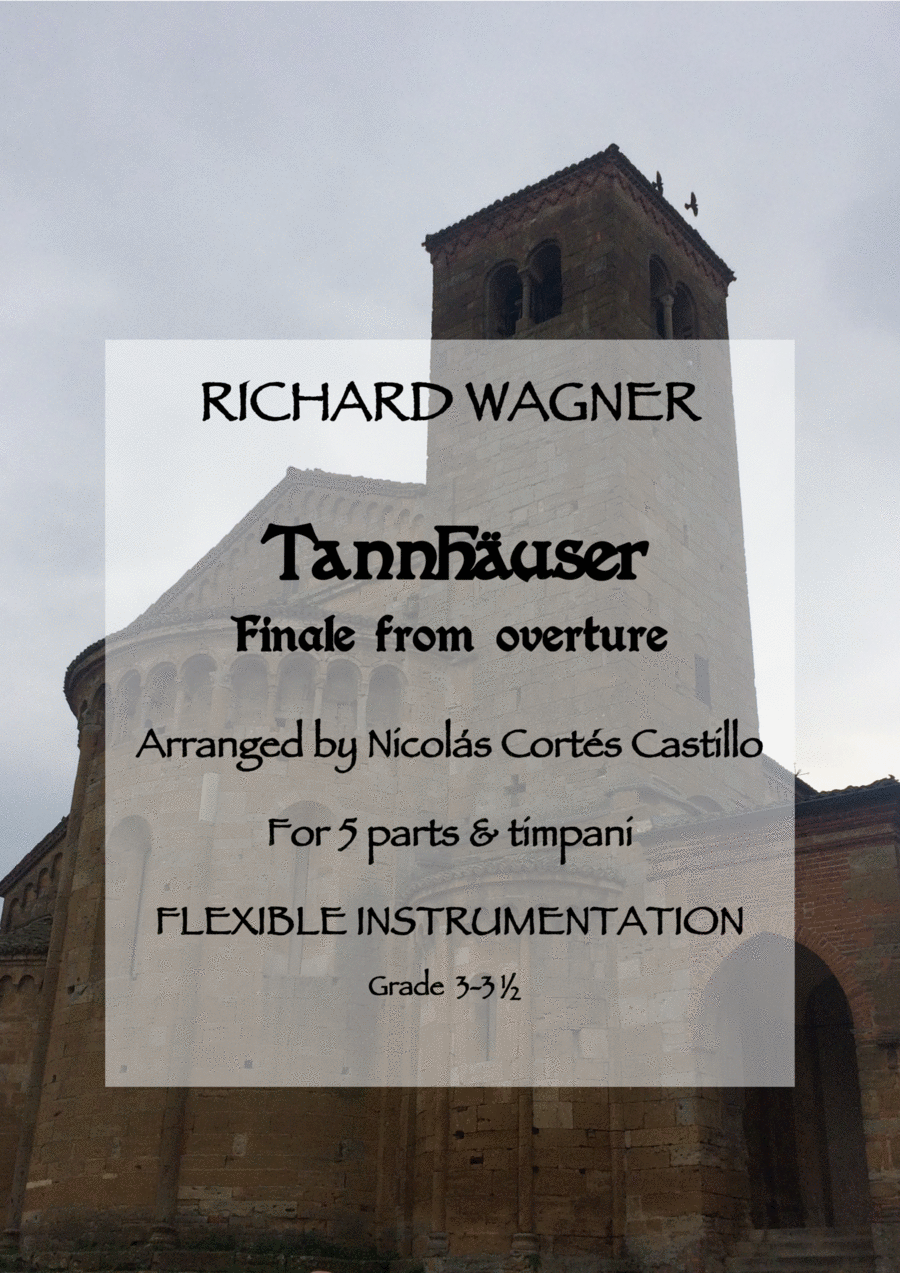 Book cover for Richard Wagner - Tannhäuser (Pilgrim's Chorus from overture) - Flexible Instrumentation