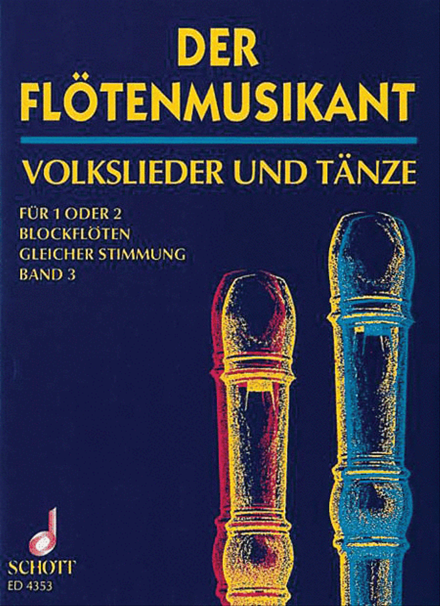 Der Floetenmusikant Flute scores gallery preview page 1
