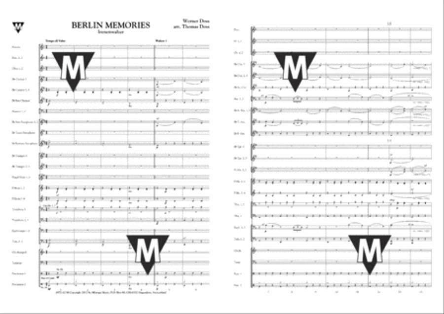Berlin Memories Berlin Memories Concert Band scores gallery preview page 2