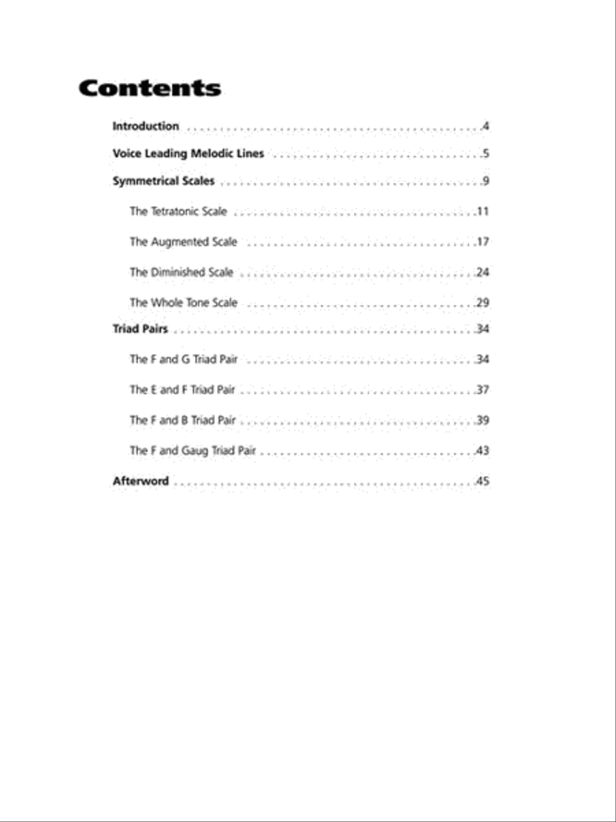 Modern Jazz Concepts for Guitar Electric Guitar scores gallery preview page 2
