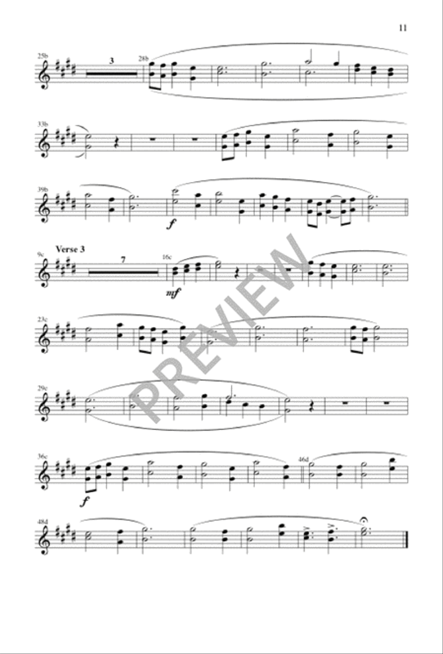 We Gather Round You SAB scores gallery preview page 12