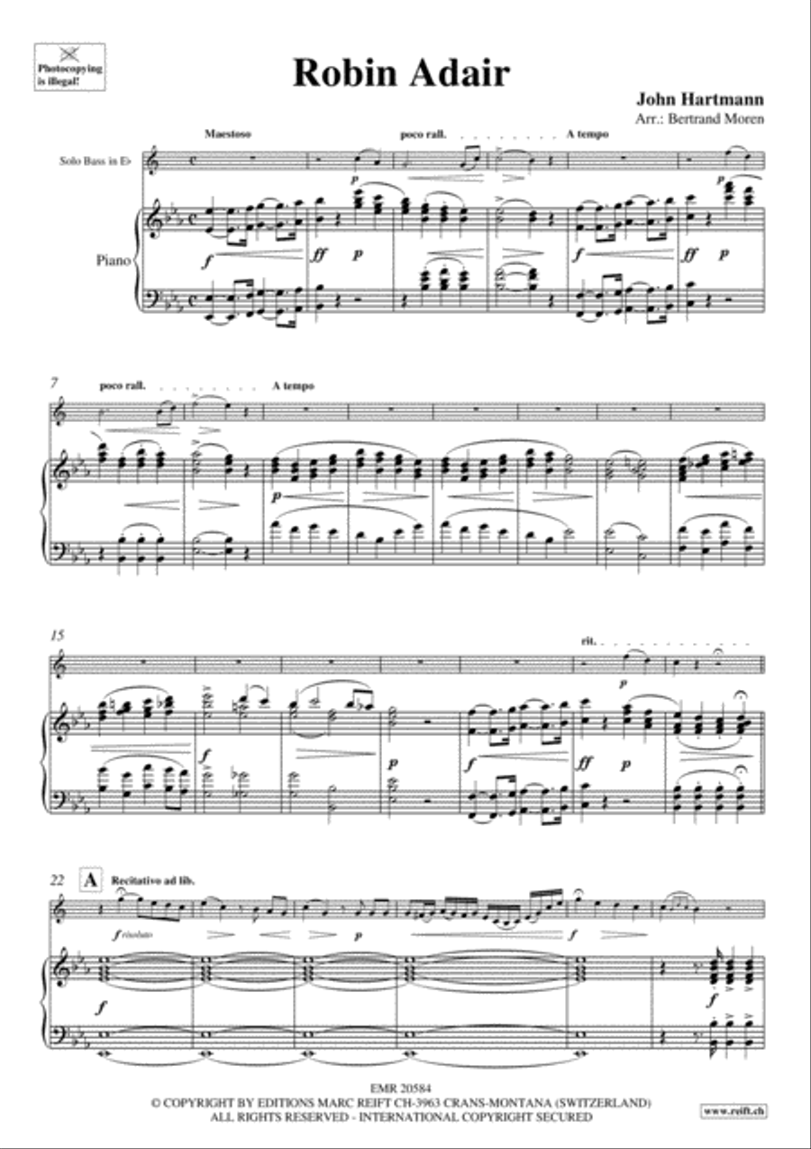 Robin Adair Voice Solo scores gallery preview page 3