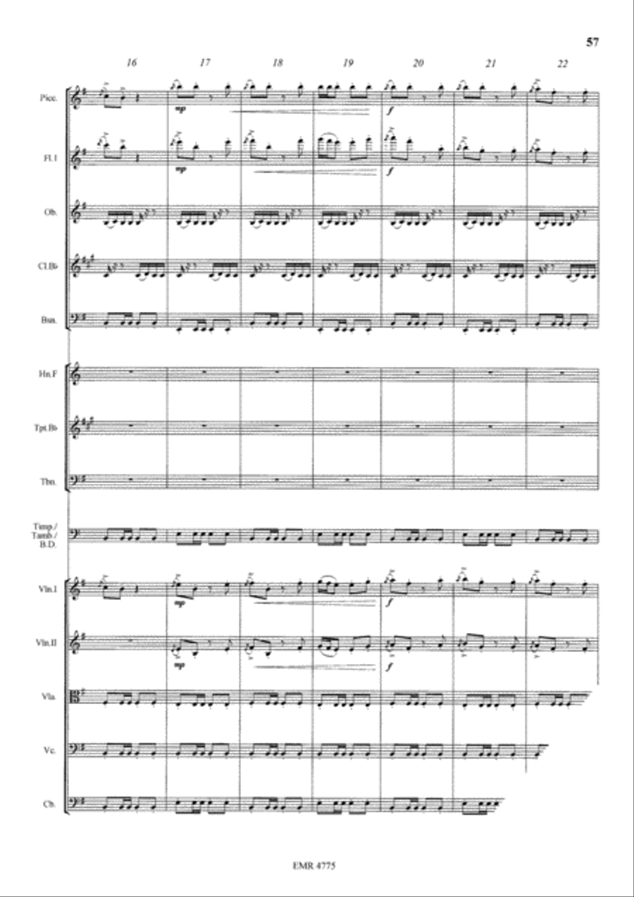 Danses Valaisannes Orchestra scores gallery preview page 11