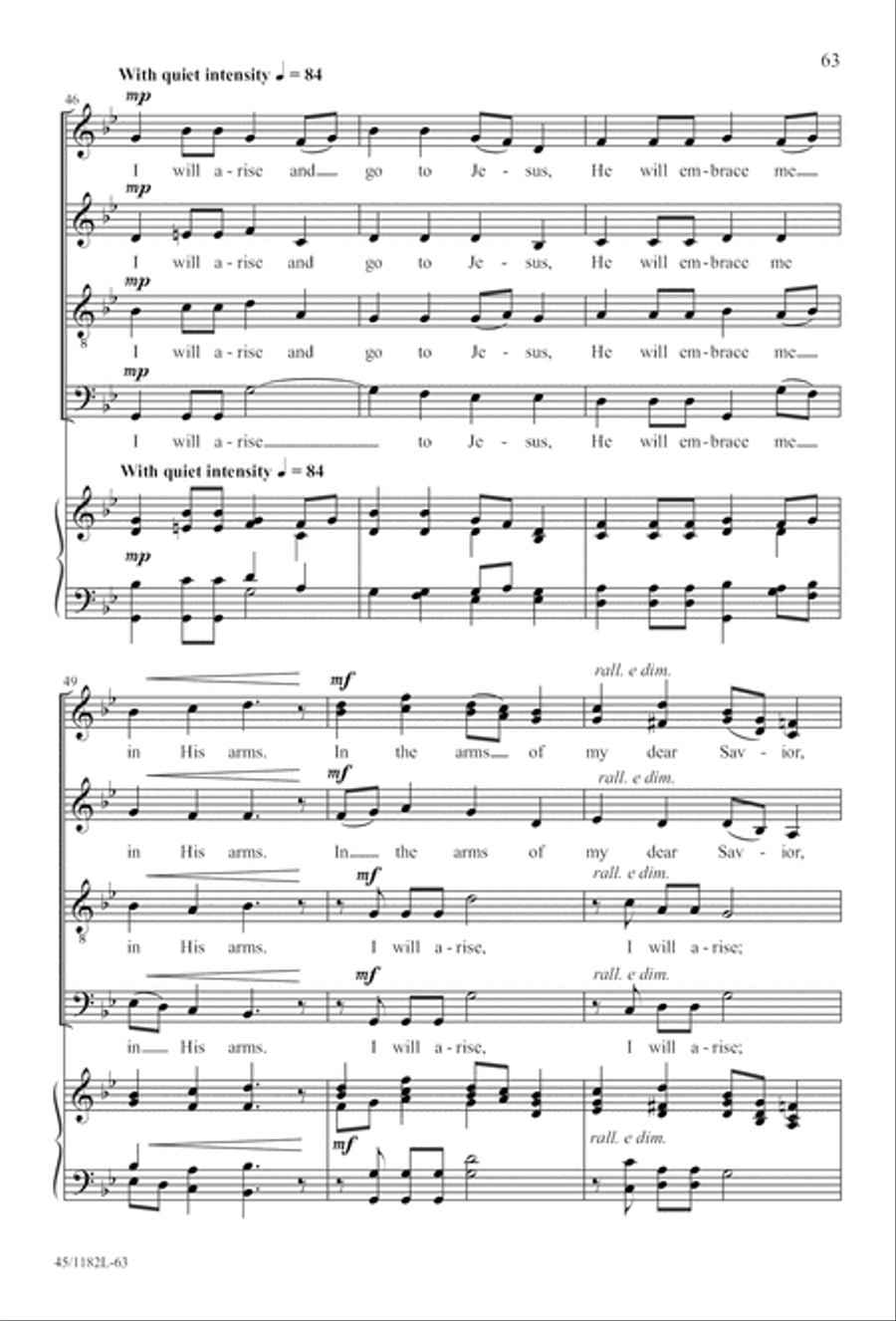 All Around A Cappella 4-Part scores gallery preview page 63