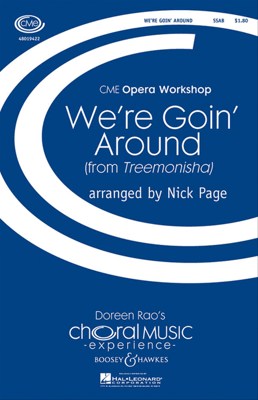 We're Goin' Around Choir scores gallery preview page 1