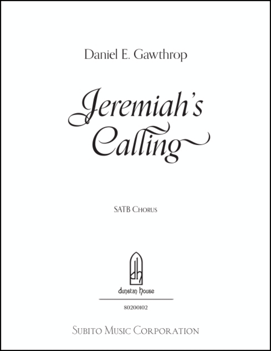 Jeremiahs Calling Jeremiahs Calling Divisi scores gallery preview page 1
