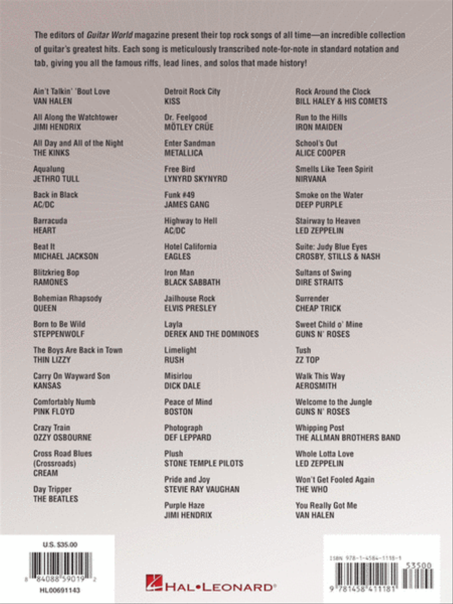 Guitar Standards Electric Guitar scores gallery preview page 6