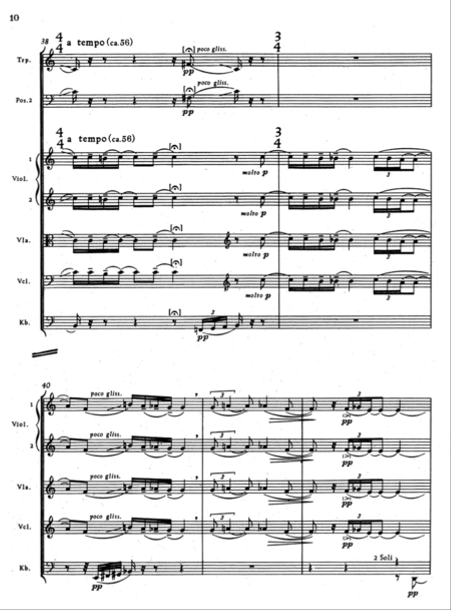Litania instrumentalis Orchestra scores gallery preview page 2