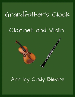 Book cover for Grandfather's Clock, Clarinet and Violin