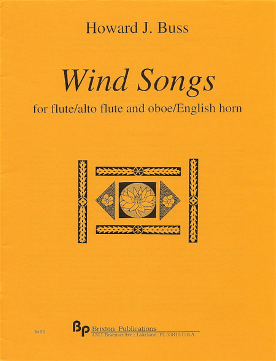 Wind Songs Wind Songs Woodwind Duet scores gallery preview page 1