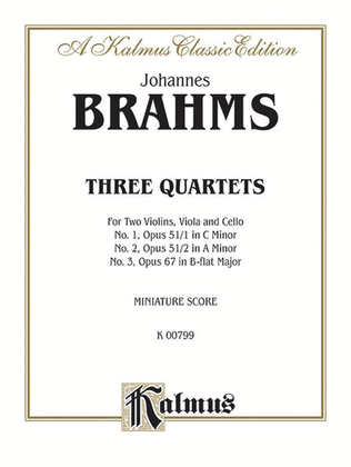 Book cover for String Quartets Op. 51, Nos. 1 & 2, Op. 67