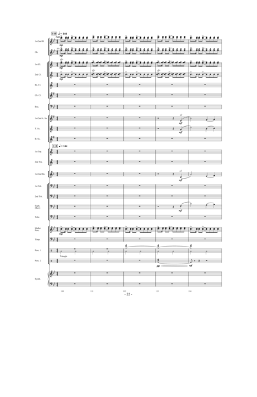 Earhart Earhart Concert Band scores gallery preview page 21
