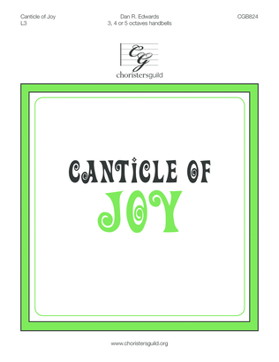 Book cover for Canticle of Joy (3, 4 or 5 octaves)