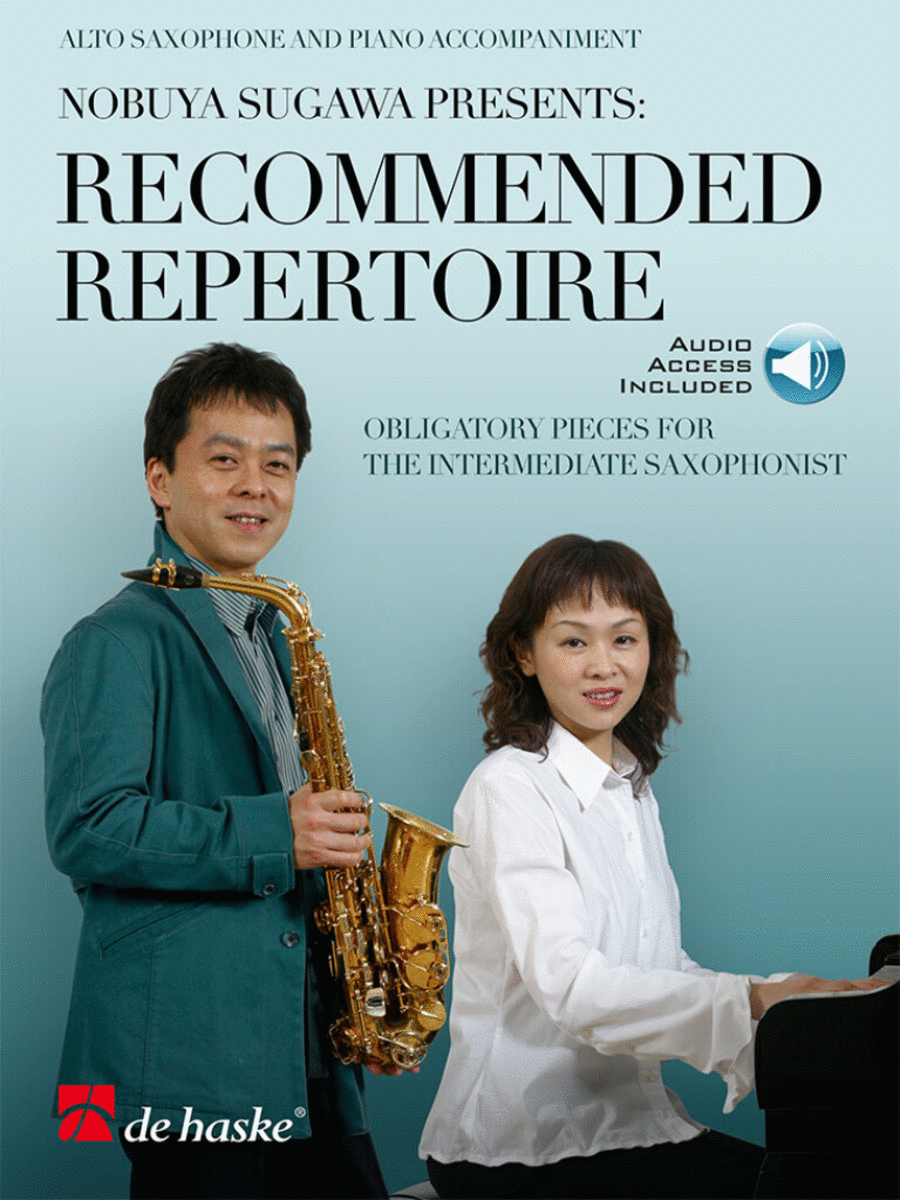 Recommended Repertoire Alto Saxophone scores gallery preview page 1