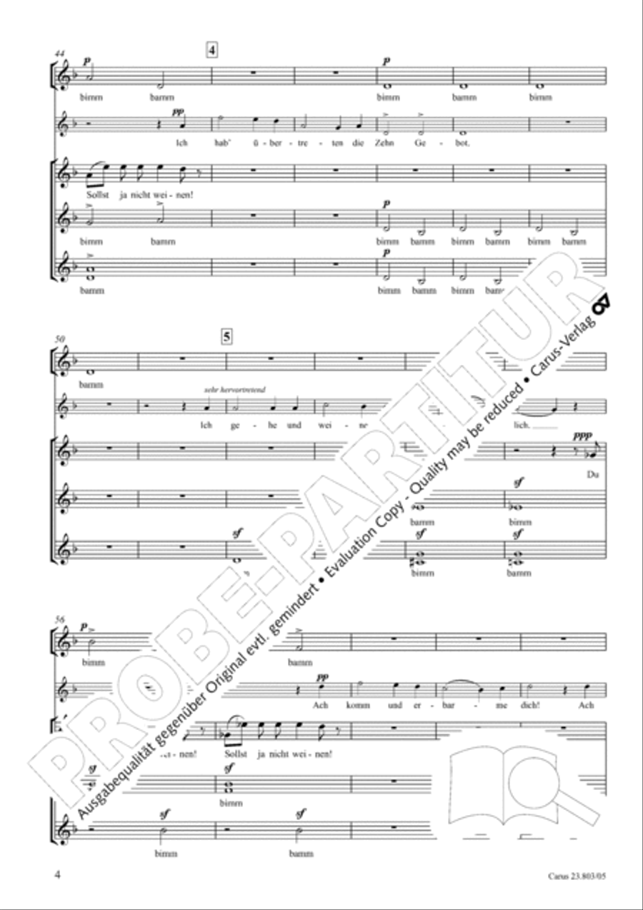 Symphony No. 3 Divisi scores gallery preview page 5