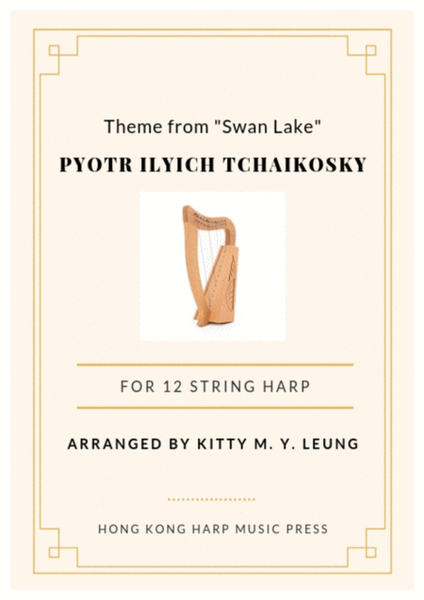 Theme from Swan Lake by Tchaikovsky - 12 String Small Lap Harp image number null