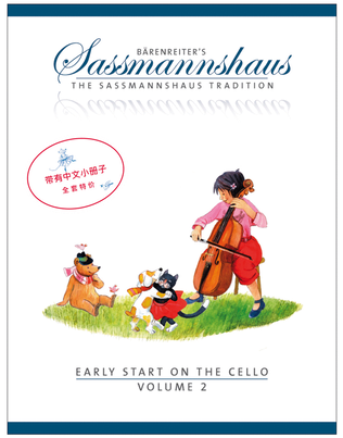Book cover for Early Start on the Cello, Volume 2