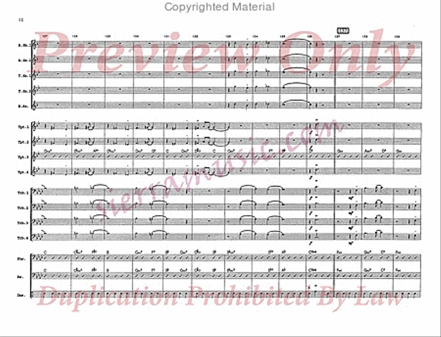 Airegin Airegin Big Band scores gallery preview page 13