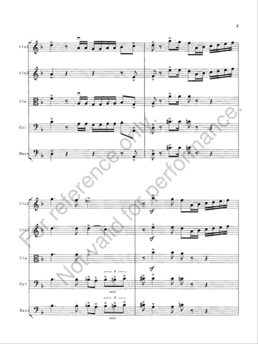Our Creed Is Our Shield String Orchestra scores gallery preview page 7