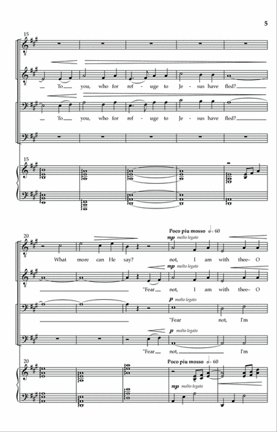 How Firm A Foundation TTBB scores gallery preview page 3