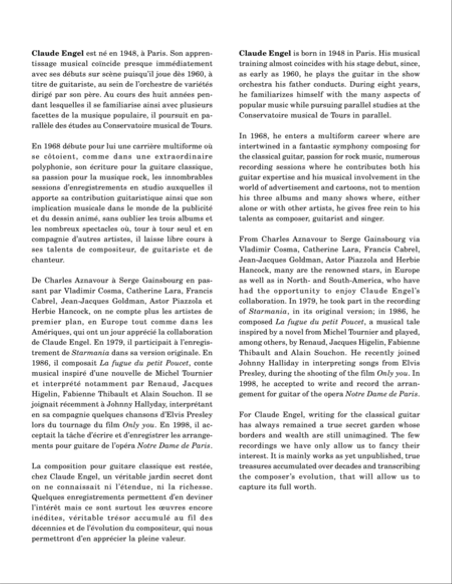 Prélude en forme de boogie, Étude en forme ... Classical Guitar scores gallery preview page 3