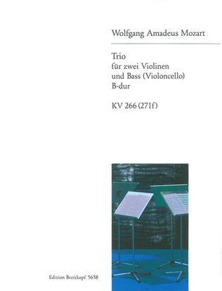 Book cover for Trio in Bb major K. 266 (271f)
