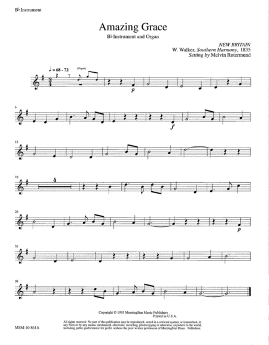 Three Hymns for Organ & Opt. Solo Instruments Organ scores gallery preview page 1