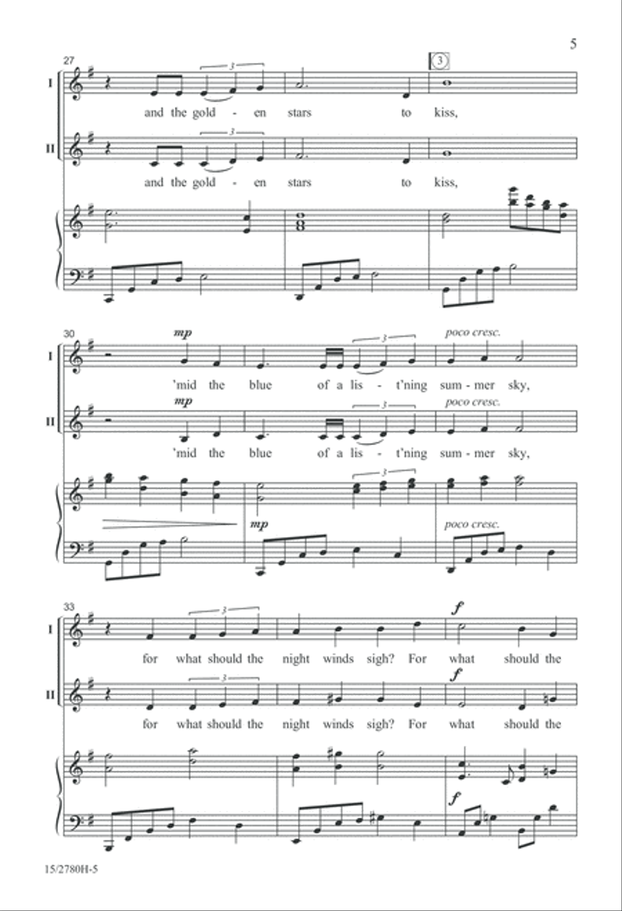 Night Winds Night Winds 2-Part scores gallery preview page 6