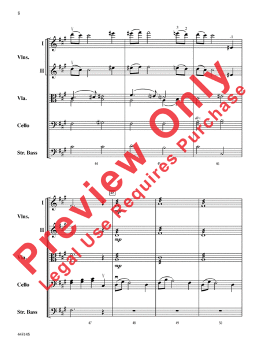 Transylvanian Lullaby Transylvanian Lullaby String Orchestra scores gallery preview page 9