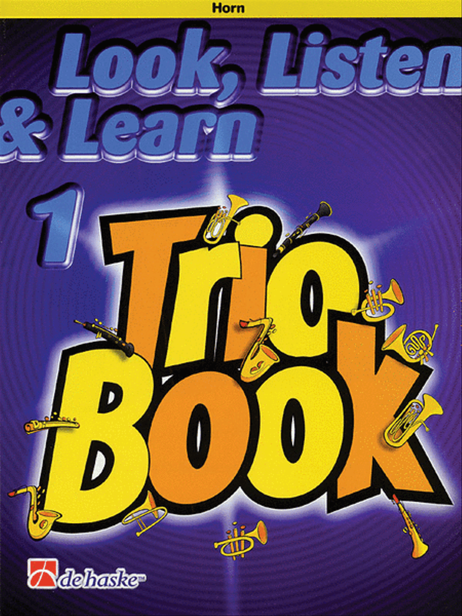 Look, Listen & Learn 1 - Trio Book Horn scores gallery preview page 1