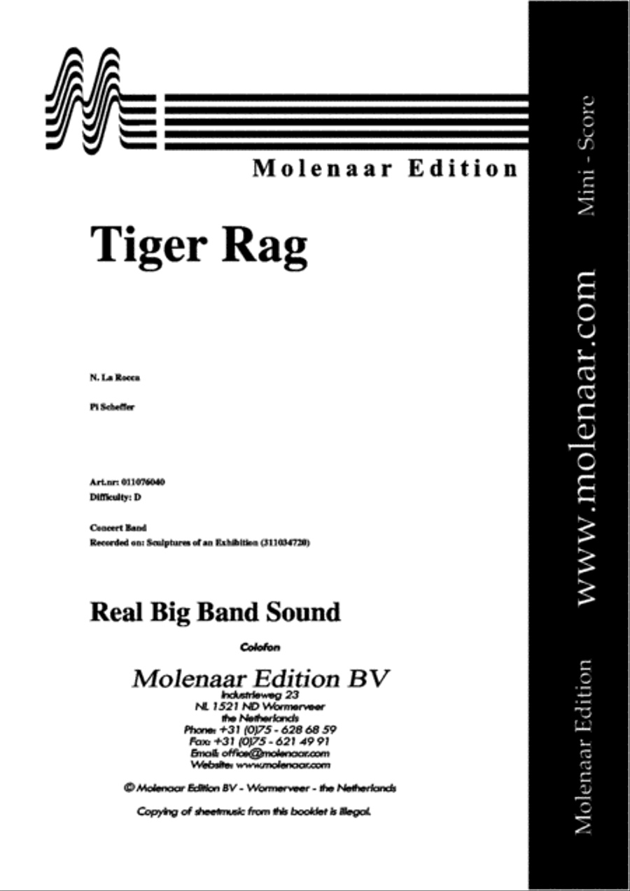 Tiger Rag Tiger Rag Big Band scores gallery preview page 2