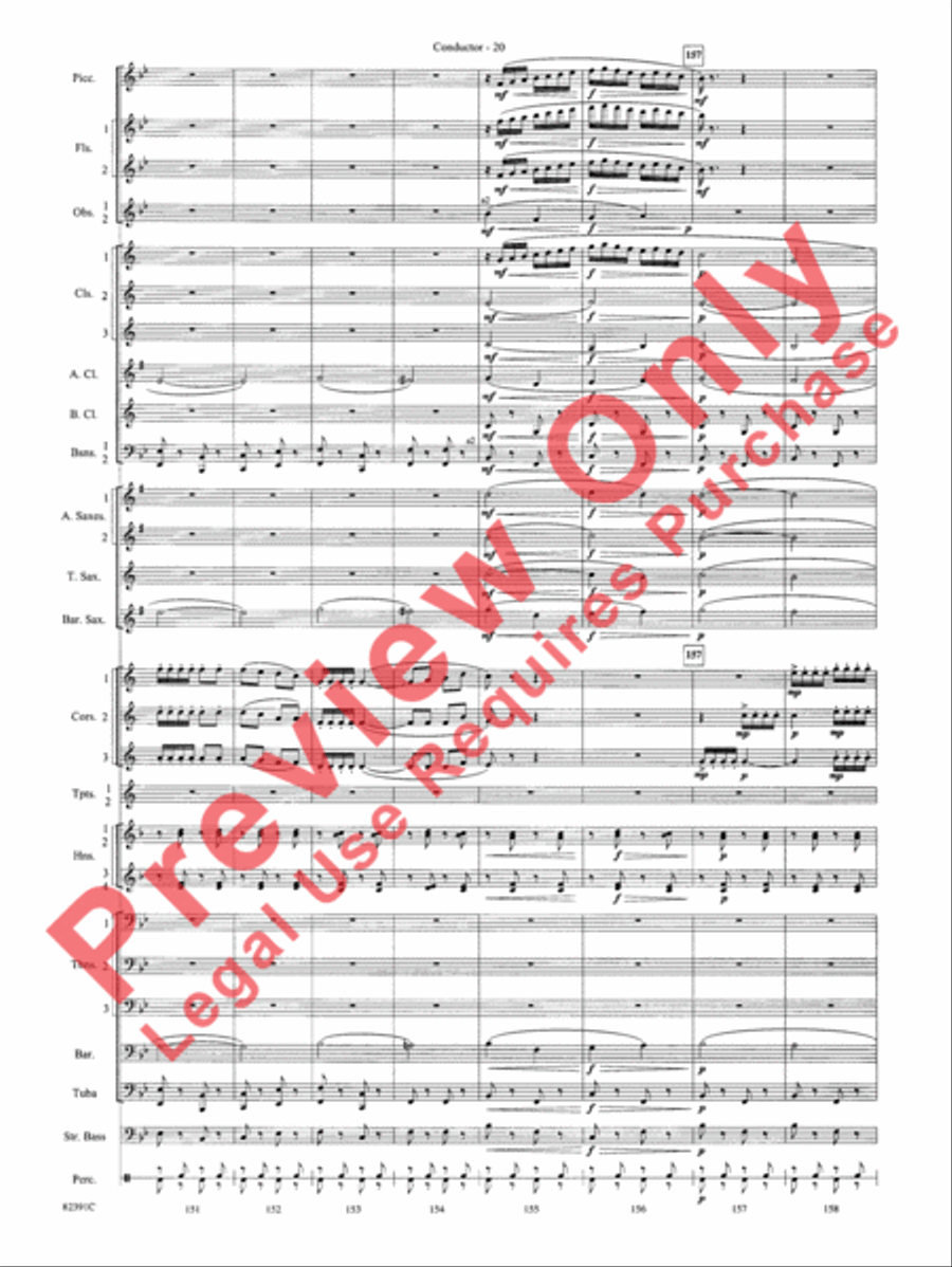 Bugler's Holiday Bugler's Holiday Concert Band scores gallery preview page 23