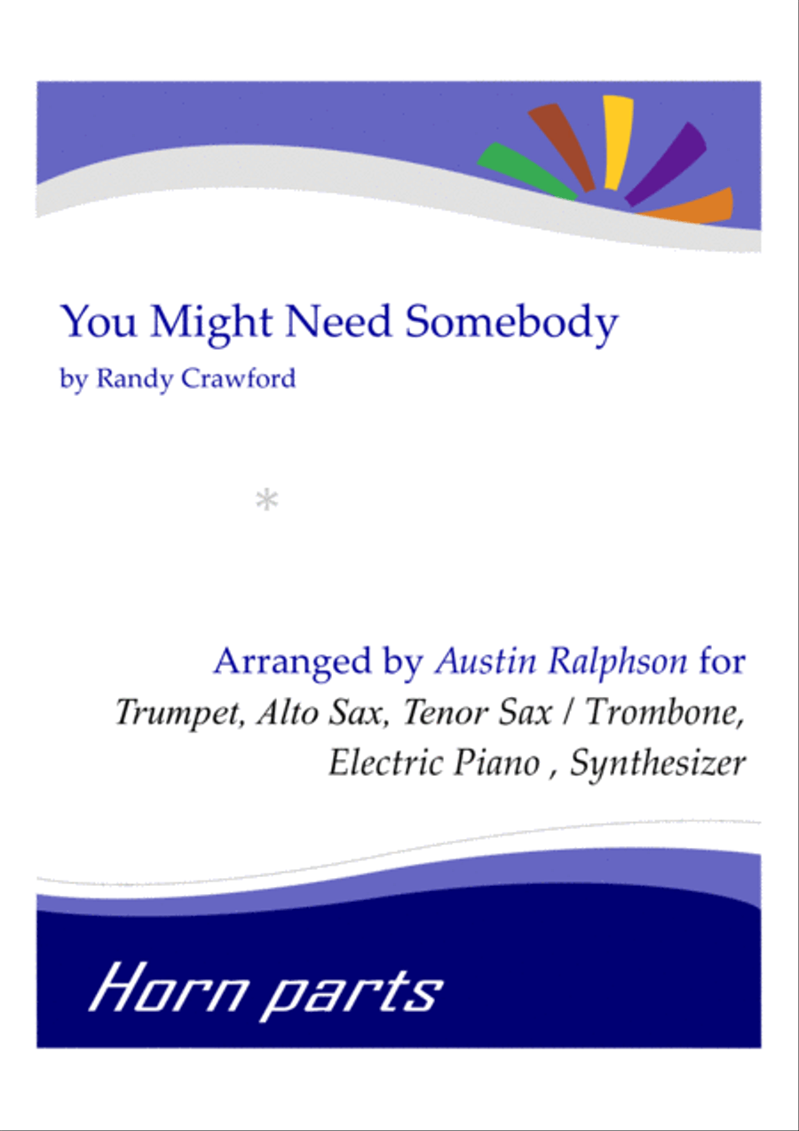 You Might Need Somebody Tenor Saxophone scores gallery preview page 1