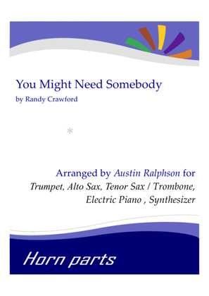 Book cover for You Might Need Somebody