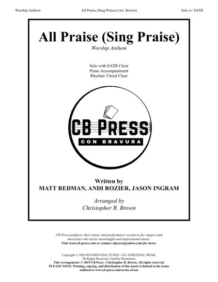 All Praise (sing Praise) image number null
