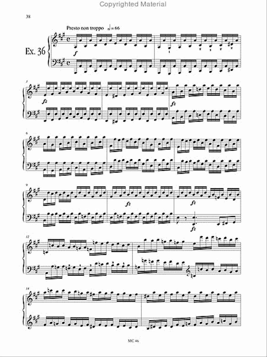 Gradus ad Parnassum Op. 44 for Piano - Vol. 2 Piano Solo scores gallery preview page 10