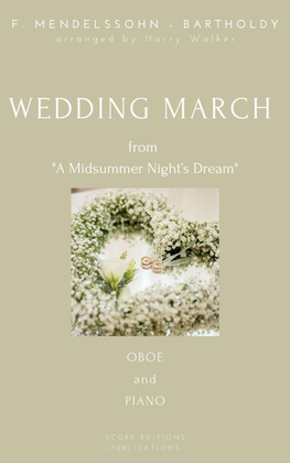 Book cover for Wedding March (for Oboe and Piano)