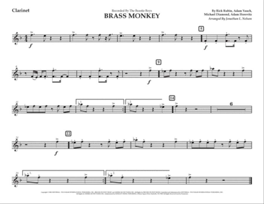 Brass Monkey Brass Monkey Marching Band scores gallery preview page 6