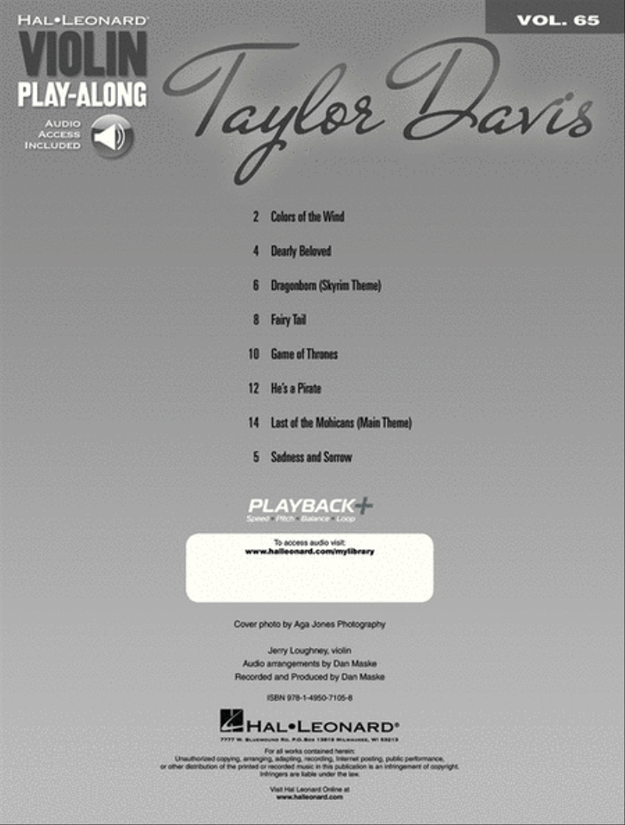 Taylor Davis Violin scores gallery preview page 2