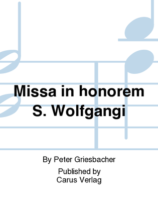 Missa in honorem S. Wolfgangi