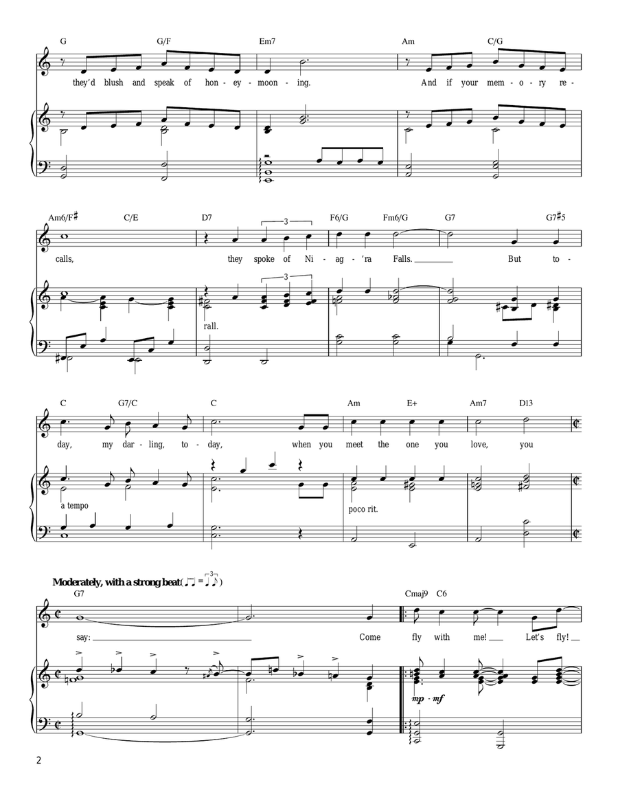 Come Fly With Me Guitar scores gallery preview page 2
