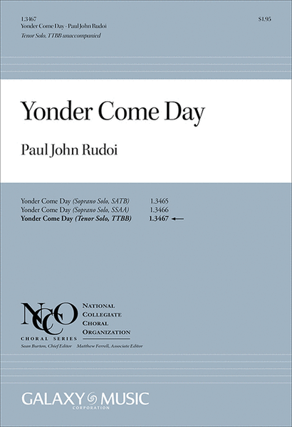 Yonder Come Day image number null