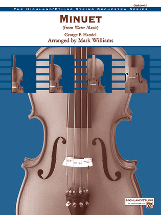 Book cover for Minuet from Water Music