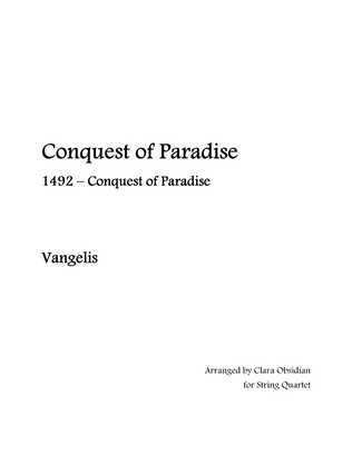 Book cover for Conquest Of Paradise