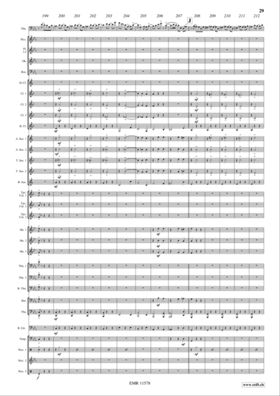 Cirrus Cirrus Concert Band scores gallery preview page 29